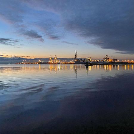 Amazing Sea View Apartment Århus Esterno foto