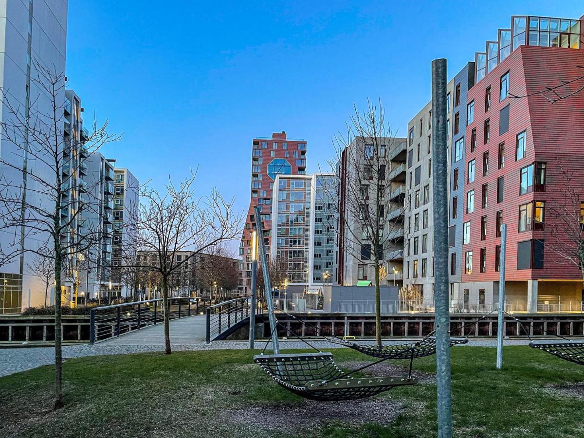 Amazing Sea View Apartment Århus Esterno foto