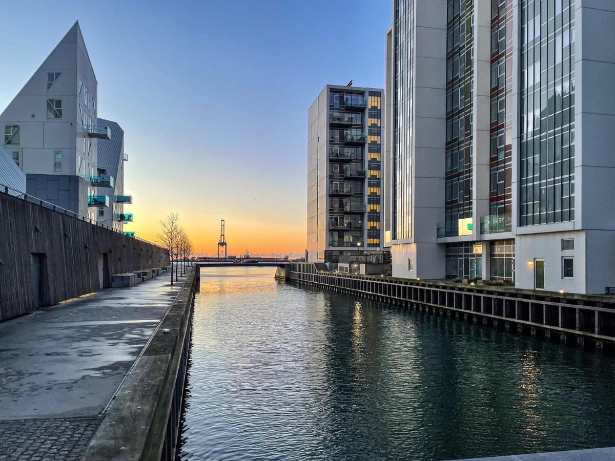 Amazing Sea View Apartment Århus Esterno foto